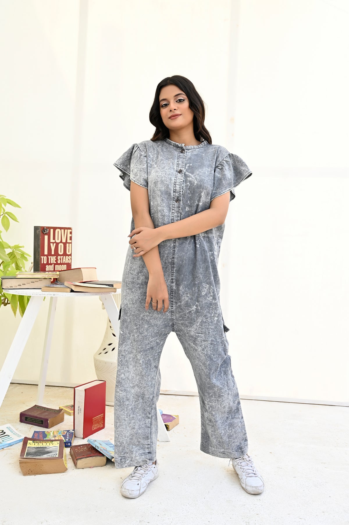 Denim Jump Suit