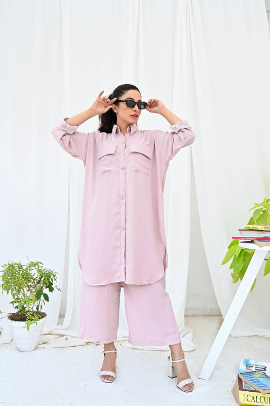 Zareen Tea pink Co-ord