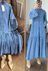 Denim Abaya