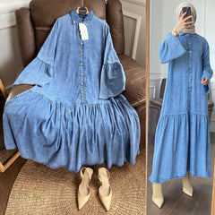 Denim Abaya